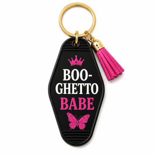 Boo-Ghetto Keychain