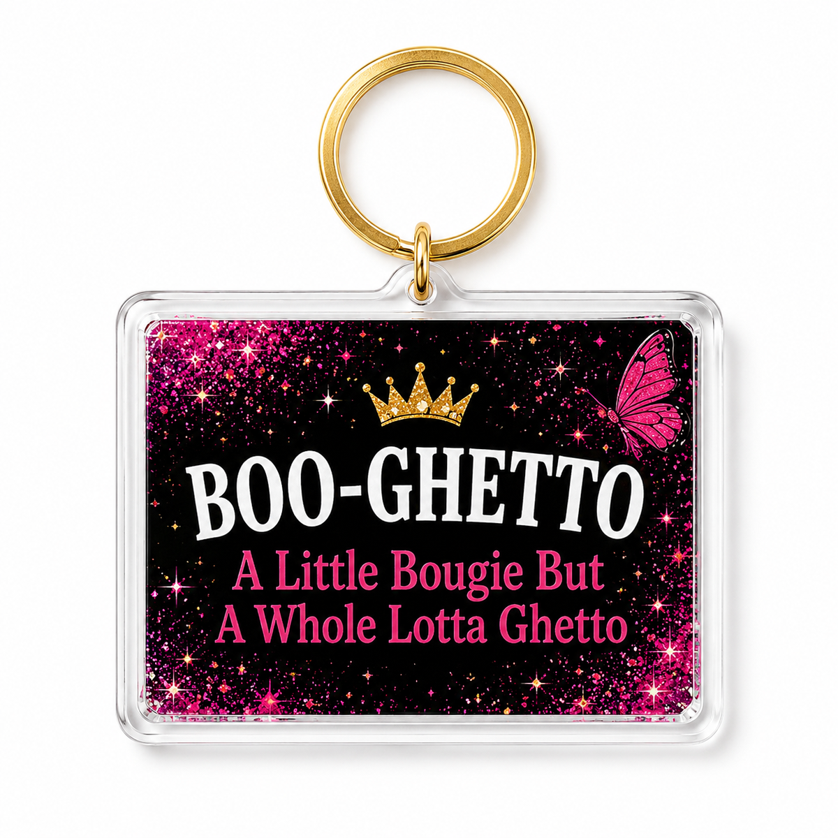 Boo-Ghetto  Keychain