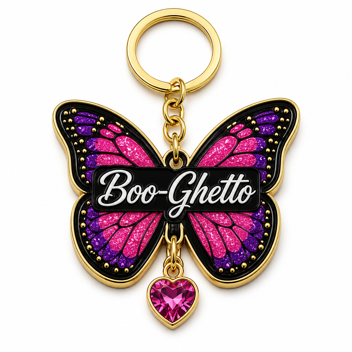 Boo-Ghetto  Keychain